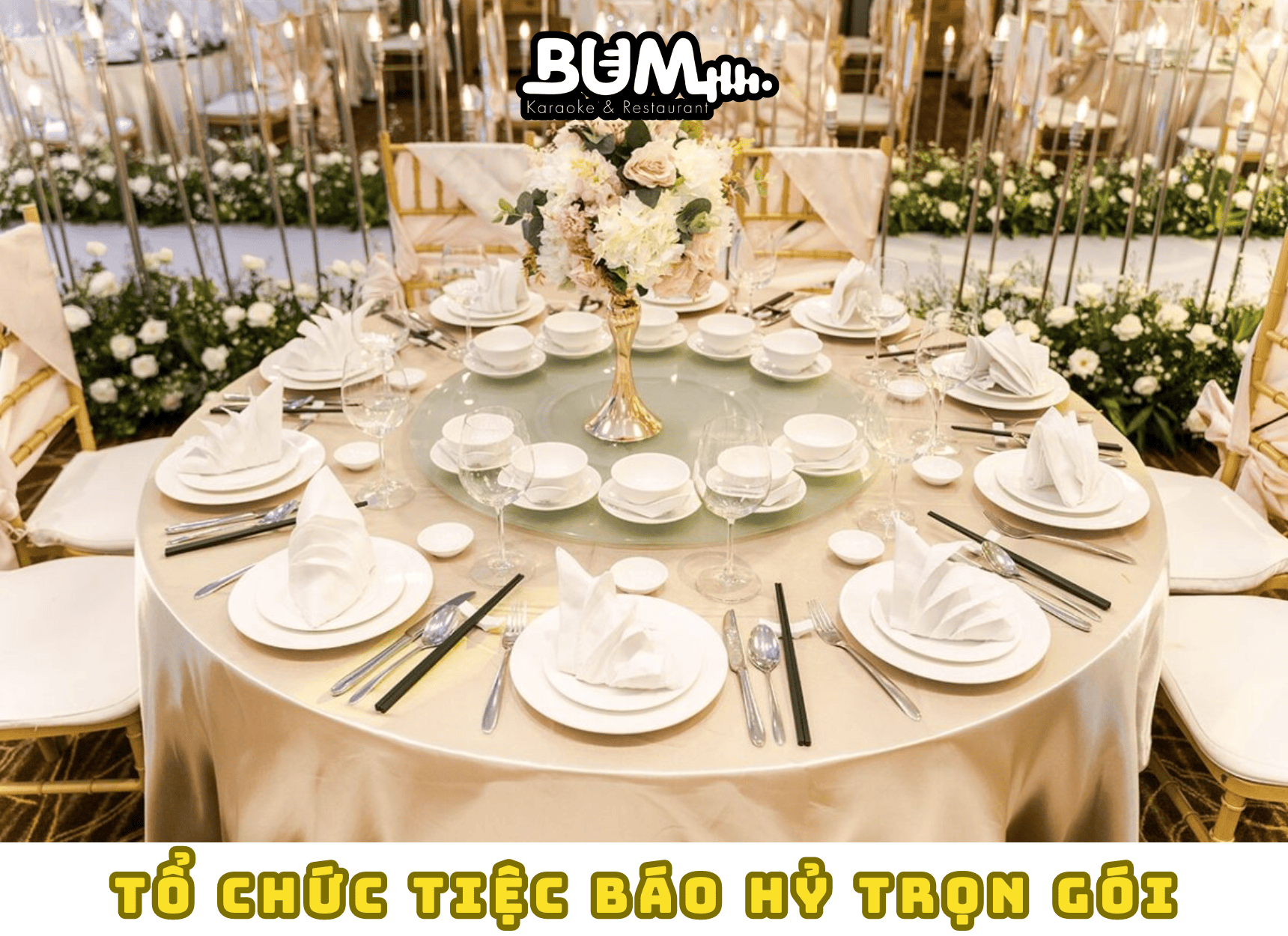 Tổ chức tiệc trọn gói